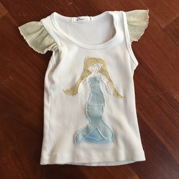 Flutter sleeve mermaid tank - Picture 1 of 2